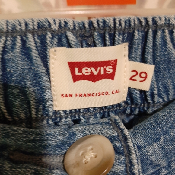 LEVI'S Denim Midi Skirt - Picture 4 of 4